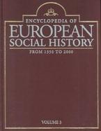 Encyclopediaclopedia of European Social History cover