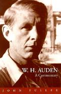 W.H. Auden A Commentary cover