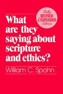 What Are They Saying About Scripture and Ethics cover