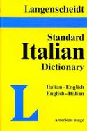 Langenscheidt's Standard Italian Dictionary, Italian-English, English-Italian cover