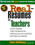 Real-Resumes for Teachers cover