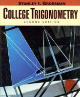 College Trigonometry cover