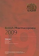 British Pharmacopoeia 2009 cover