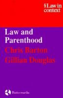 Law and Parenthood cover