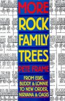 More Rock Family Trees cover