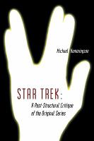 Star Trek : A Post-Structural Critique of the Original Series cover