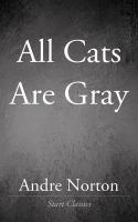 All Cats are Gray cover