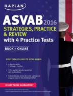 ASVAB 2016 Strategies, Practice, Review : With 4 Practice Tests cover