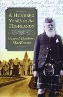 A Hundred Years in the Highlands cover