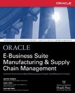 Oracle E-Business Suite Manufacturing & Supply Chain Management cover