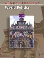 Annual Editions World Politics 03/04 (volume32) cover