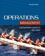 Operations Management Contemporary Concepts and Cases cover