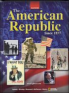The American Republic Since 1877 cover