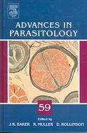 Advances in Parasitology  (volume59) cover