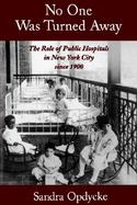 No One Was Turned Away The Role of Public Hospitals in New York City Since 1900 cover
