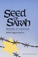 Seed of Sarah Memoirs of a Survivor cover