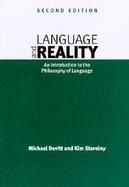 Language and Reality An Introduction to the the Philosophy of Language cover