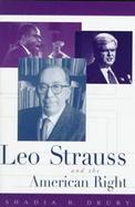 Leo Strauss and the American Right cover