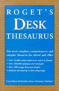 Roget's Desk Thesaurus cover