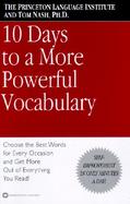 10 Days to a More Powerful Vocabulary cover