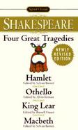 Four Great Tragedies Hamlet, Othello, King Lear, Macbeth cover