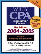 Wiley Cpa Examination Review 2004-2005 Problems and Solutions (volume2) cover