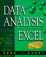 DATA ANALYSIS WITH MICROSOFT EXCEL WIN95 cover