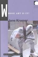 Whose Art Is It? cover