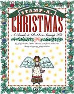 Stamp-A-Christmas A Book & Rubber Stamp Kit cover
