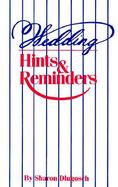 Wedding Hints and Reminders cover