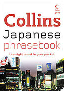 Collins Japanese Phrasebook The Right Word in Your Pocket cover