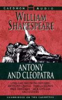 Antony and Cleopatra cover