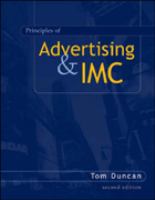 Principles of Advertising and IMC cover
