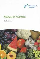 Manual of Nutrition cover
