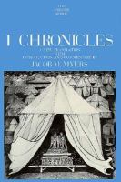 I Chronicles (volume12) cover