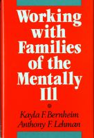 Working With the Families of the Mentally Ill cover