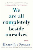 We Are All Completely Beside Ourselves cover