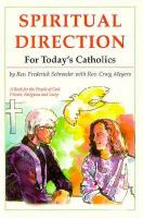 Spiritual Direction for Today's Catholic cover