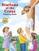 Stations of the Cross Coloring Book cover