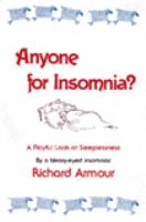 Anyone for Insomnia?: A Playful Look at Sleeplessness cover