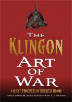 Klingon Art of War cover