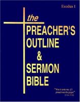 Preacher's Outline & Sermon Bible: Exodus 1: Chapters 1-18 cover