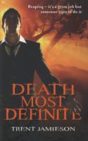 Death Most Definite cover