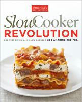 Slow Cooker Revolution cover