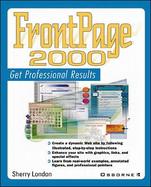 FrontPage 2000 Get Professional Results cover