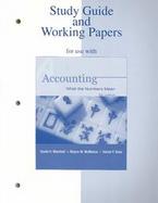 Accounting What the Numbers Mean Studyguide and Working Papers cover