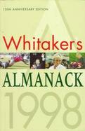 Whitaker's Almanack 1998 cover