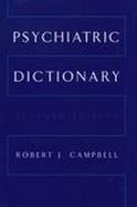 Psychiatric Dictionary cover