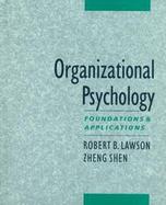 Organizational Psychology Foundations and Applications cover