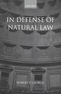 In Defense of Natural Law cover